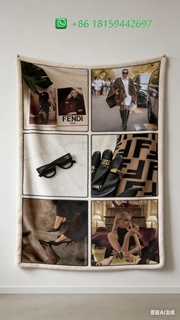 Fendi Throw Blankets